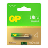 GP Ultra G-Tech Battery AAA (4 Pack)