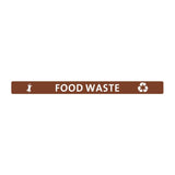 Jantex Slim Bin Lid Food Waste Label