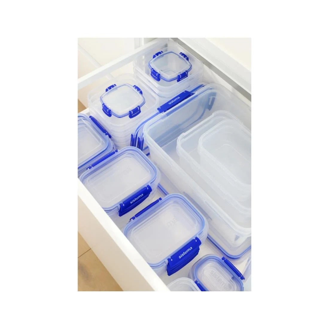 Sistema Rectangle Klip It Plus Food Storage Container 1Ltr
