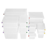 Hygiplas Click Polypropylene 1/1 Gastronorm Tray 200mm (2 Pack)
