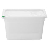 Hygiplas Click PP GN Container 1/3 with Lid & 7 Colour Clips 200mm 6.9Ltr (4 Pack)