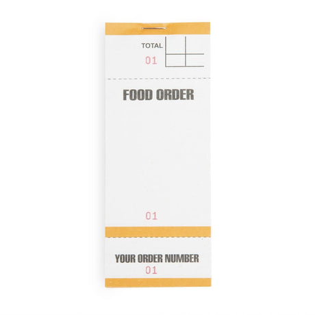 Olympia Bar Food Pad With Order Tickets Single Leaf (50 pack)