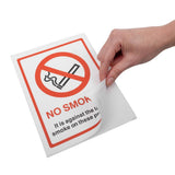No Smoking Premises Sign