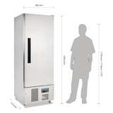 Polar G-Series Upright Slimline Fridge 440Ltr
