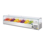 Polar G-Series Countertop Prep Fridge 8x 1/4GN