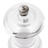 Cole & Mason Acrylic Salt Mill Capstan 4.5in