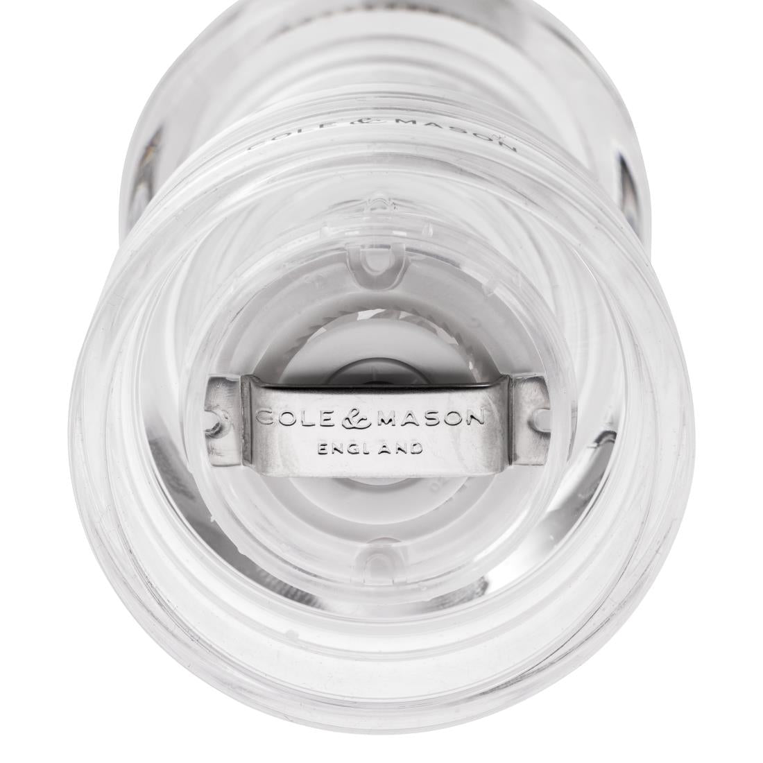 Cole & Mason Acrylic Salt Mill Capstan 4.5in