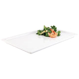 APS Apart Melamine Rectangular Buffet Tray White GN 1/2