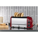 Dualit 6 Slice Vario Toaster Red 60154