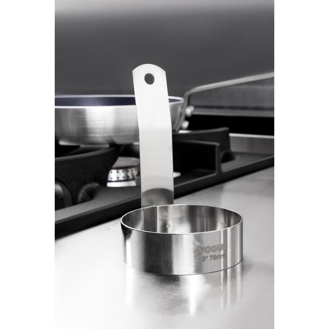Vogue Long Handled Egg Ring 75mm