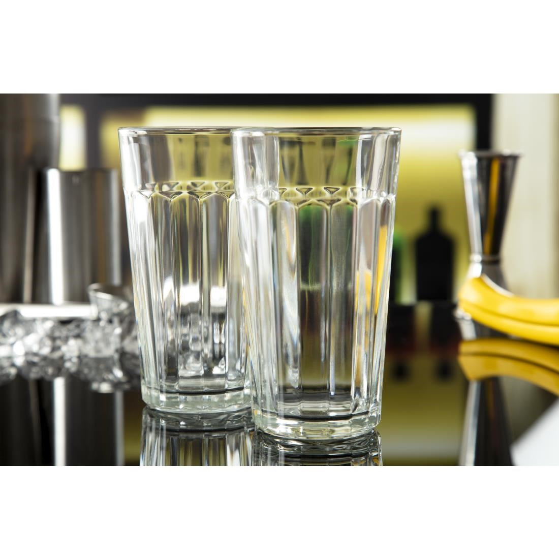 Onis Xtratuff Panelled Beverage Tumblers 350ml (12 Pack)