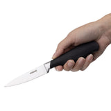 Vogue Soft Grip Paring Knife Black 8.5cm