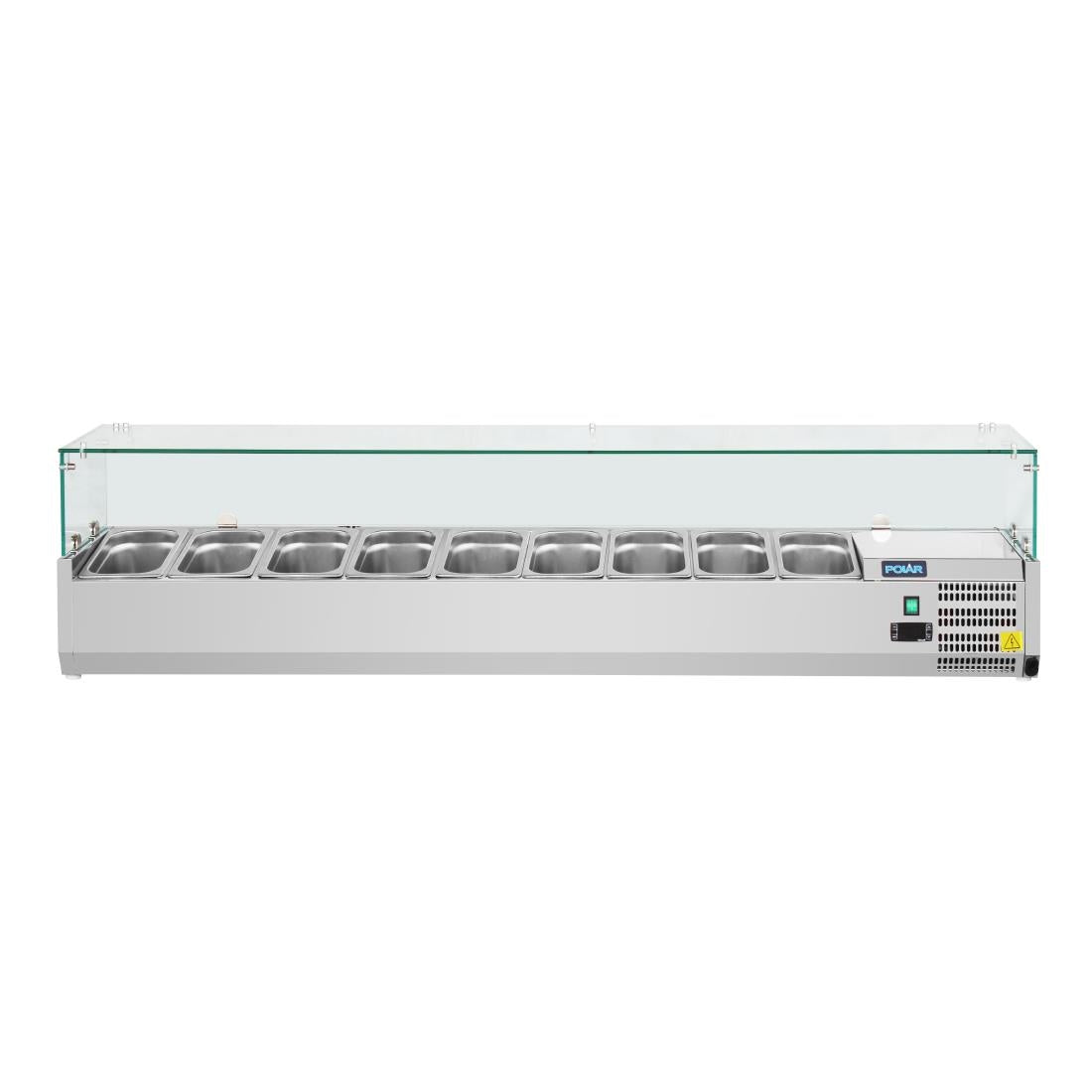 Polar G-Series Countertop Prep Fridge 9x 1/3GN