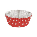 PME Cupcake Foil Lined Baking Cases Polka Dot (30 Pack)