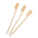 Biodegradable Bamboo Steak Markers Medium Well (100 pack)