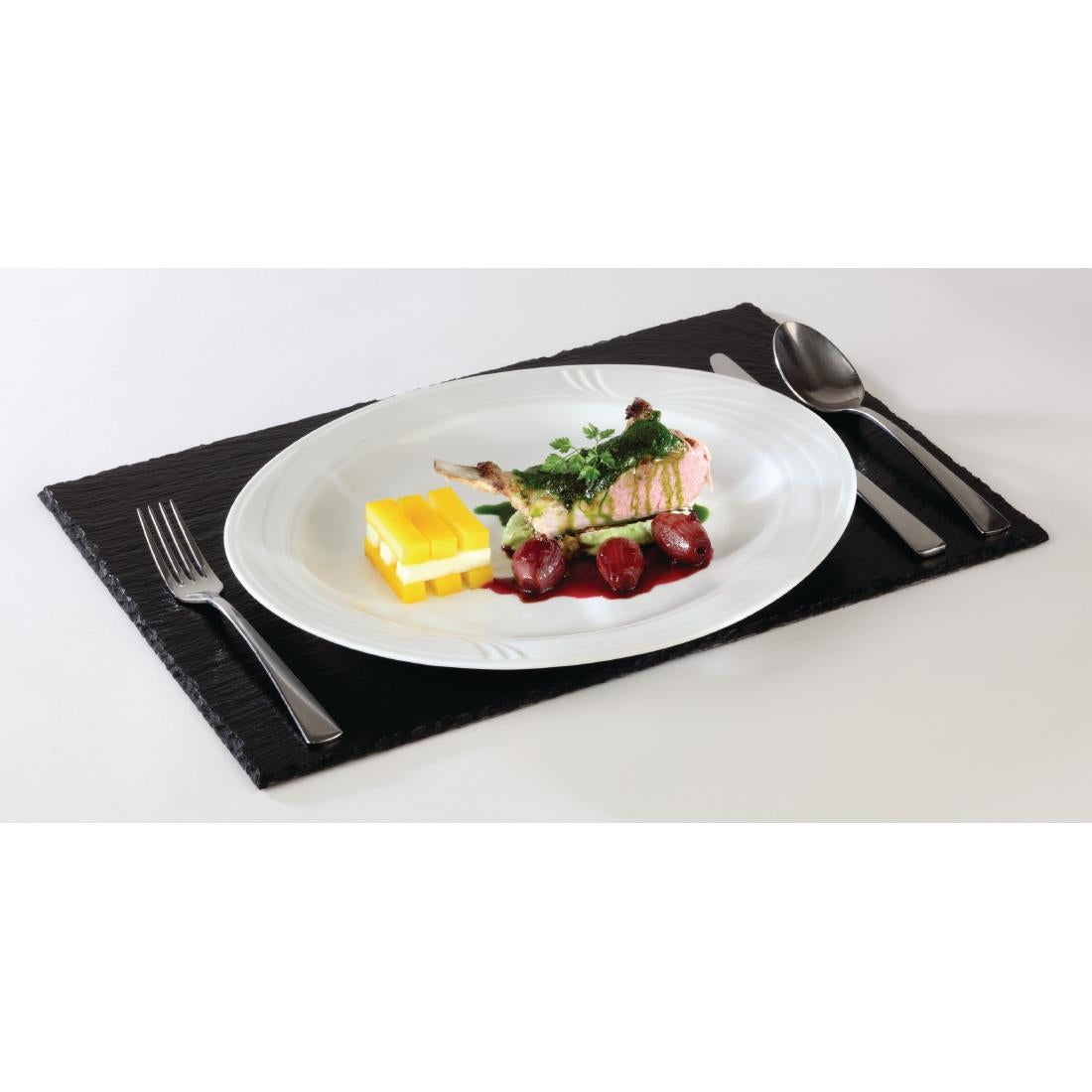 APS Melamine Platter Slate GN 1/2