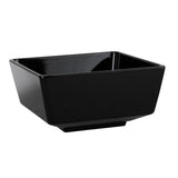 APS Float Square Bowl Black 190x190mm