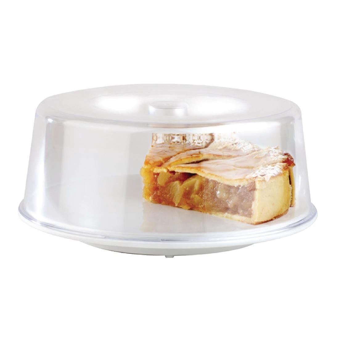 APS Pure Round Cake Platter Lid Plastic