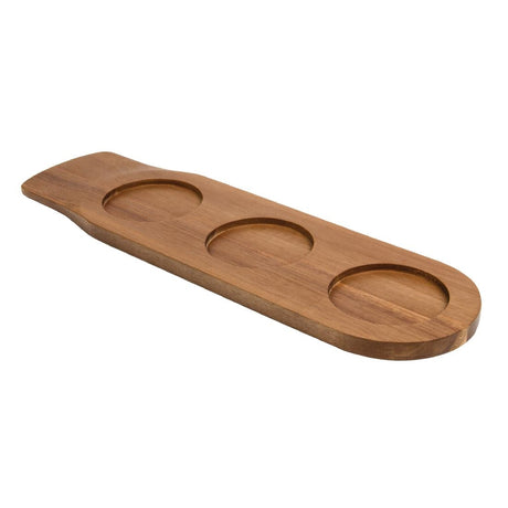 Olympia Acacia Wood Ramekin Board 480mm