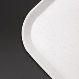 Olympia Kristallon Fibreglass Canteen Tray Light Granite 457mm