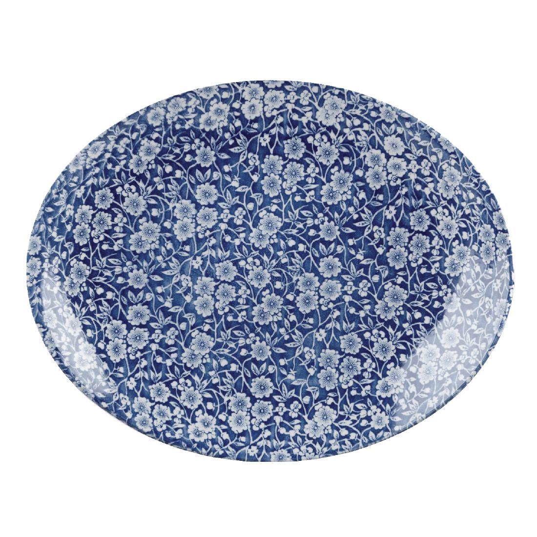 Churchill Vintage Prints Oval Plates Prague Victorian Calico Print 317mm (6 Pack)