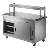 Lincat Panther Hot Cupboard and Plain Top P8P4