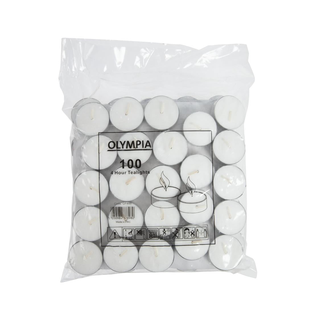 Olympia 4 Hour Tealights (100 Pack)