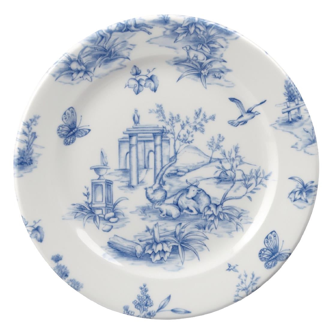 Churchill Vintage Prints Tea Plates Prague Toile Print 170mm (6 Pack)