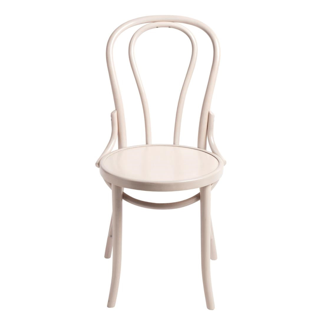 Fameg Bentwood Bistro Side Chairs Whitewash (2 Pack)