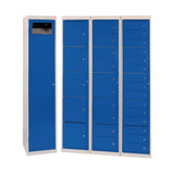 Garment 10 Door Dispensing Locker Flat Top