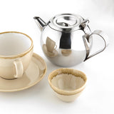Stacking Stainless Steel Teapot