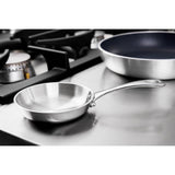 Vogue Stainless Steel and Aluminium Tri-Wall Mini Frying Pan 10cm