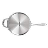 Vogue Stainless Steel and Aluminium Tri-Wall Sauté Pan 24cm