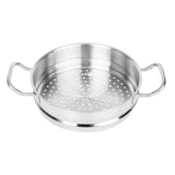 Vogue Stainless Steel and Aluminium Tri-Wall Steamer 24cm