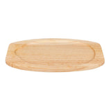 Olympia Hevea Board for Cast Iron Sizzle Platter 315x170mm for GG133
