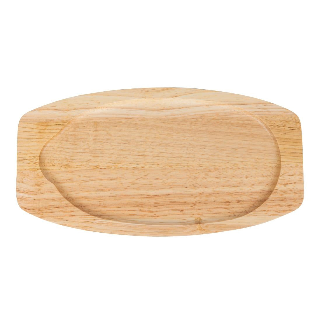 Olympia Hevea Board for Cast Iron Sizzle Platter 315x170mm for GG133