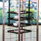 Craven Steel Tray Clearing Trolley 7 Shelves