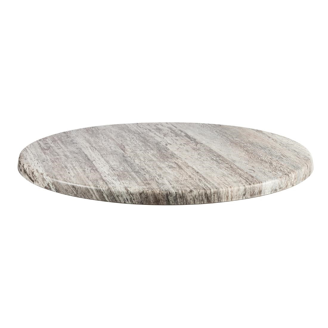 Werzalit Pre-drilled Round Table Top Montpelier 600mm