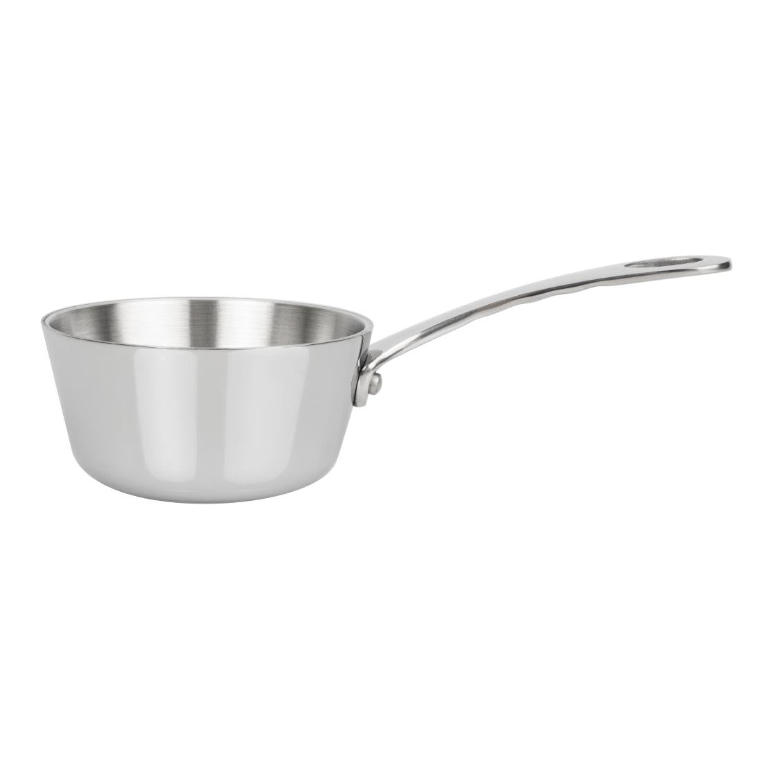 Vogue Stainless Steel Mini Gravy Pan 8cm