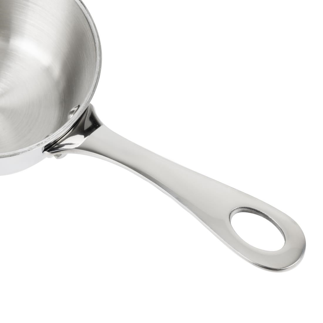 Vogue Stainless Steel Mini Gravy Pan 8cm