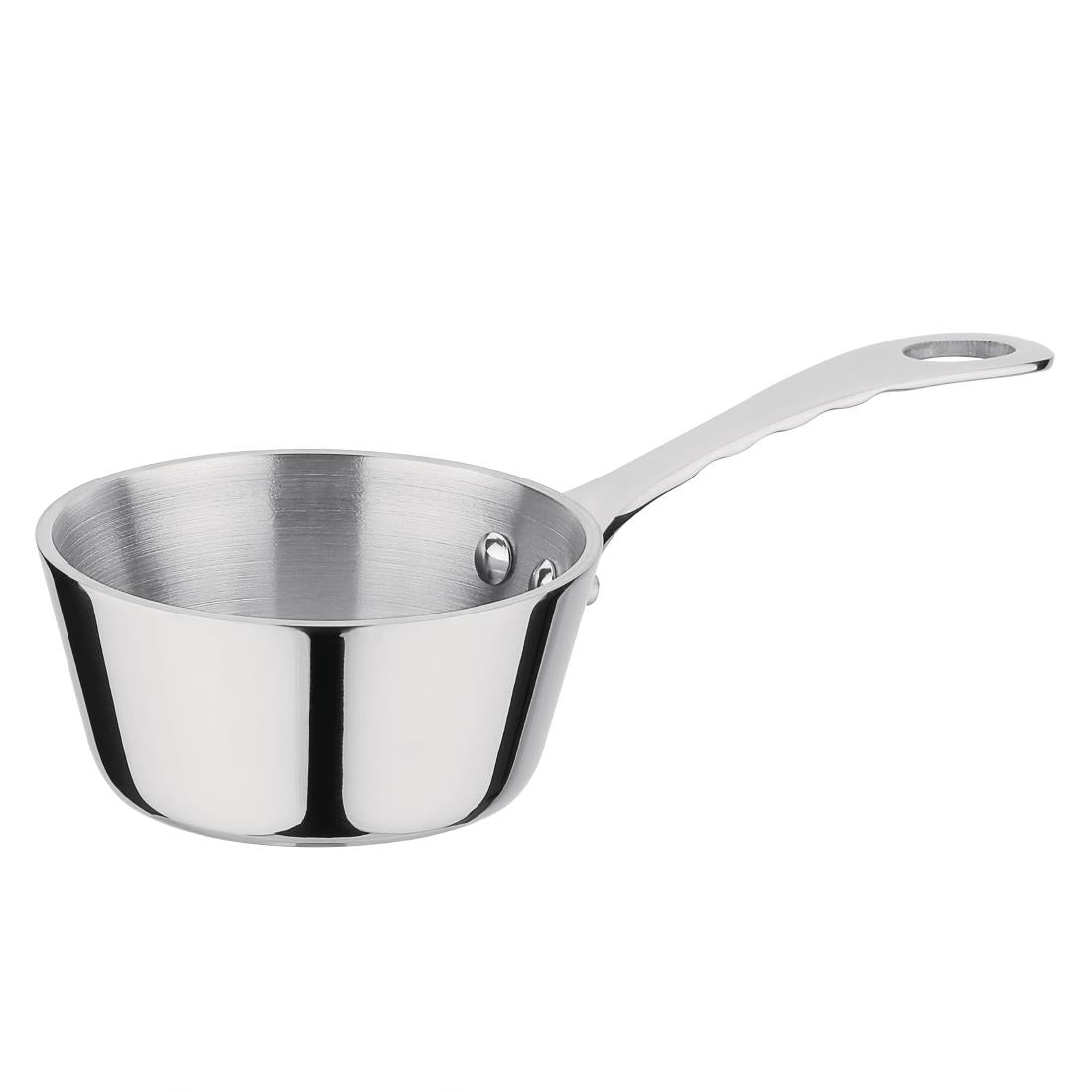Vogue Stainless Steel Mini Gravy Pan 8cm