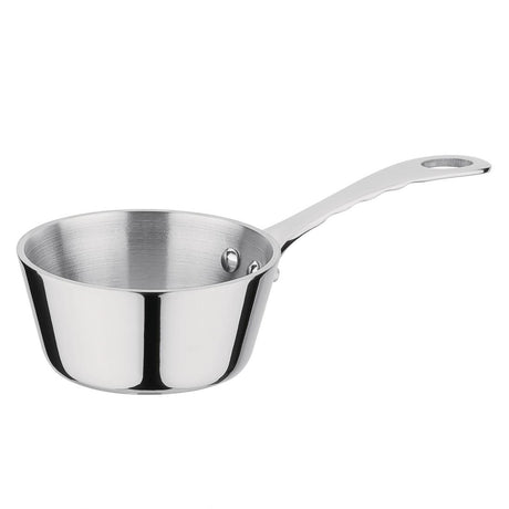 Vogue Stainless Steel Mini Gravy Pan 8cm