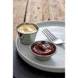 Olympia Stainless Steel Sauce Cups 40ml (12 Pack)