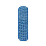 Rubbermaid Hygen Microfibre Scrub Mop Head Blue (10 Pack)