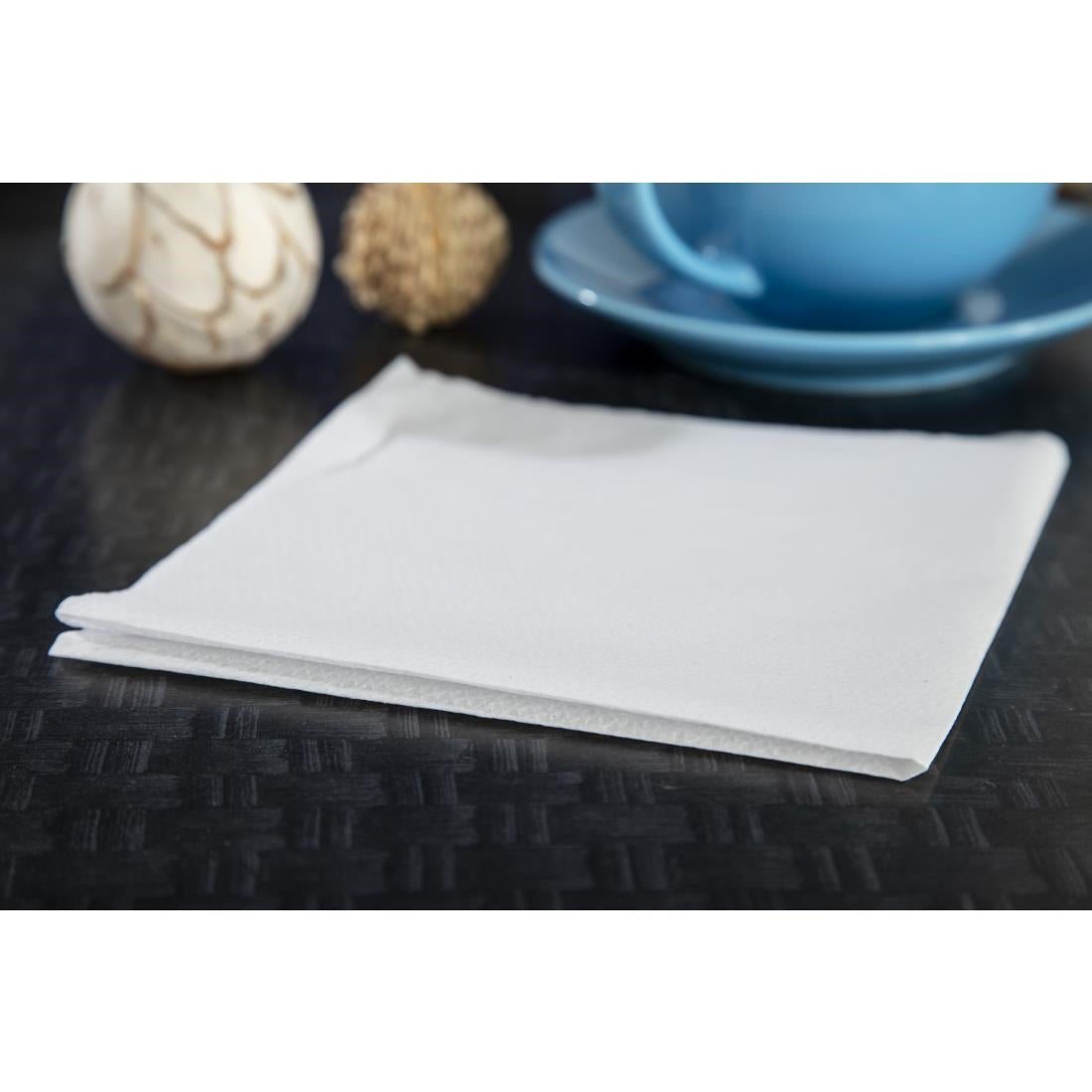 Lunch Napkin White 33x33cm 1ply 1/4 Fold (Pack of 5000)