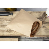 Vegware Compostable Kraft Sandwich Bags (1000 Pack)