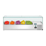 Polar G-Series Countertop Prep Fridge 4x GN 1/3 & 1x 1/2GN