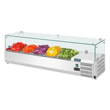 Polar G-Series Countertop Prep Fridge 4x GN 1/3 & 1x 1/2GN