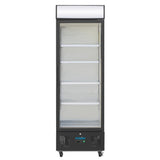 Polar G-Series Upright Display Fridge 368Ltr Black