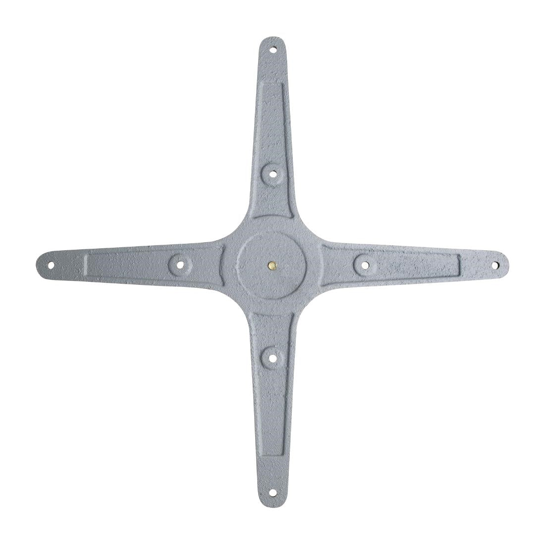 Bolero Aluminium Twin Leg Table Base (2 Pack)